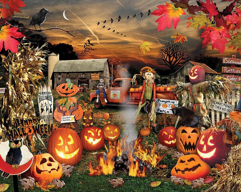 paintingnumberart Halloween Day-Paint by Numbers Kit