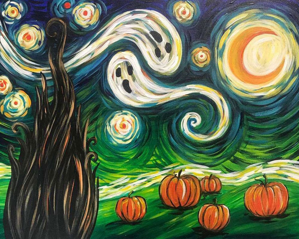 paintingnumberart Hallows’ Eve-Paint by Number Kit