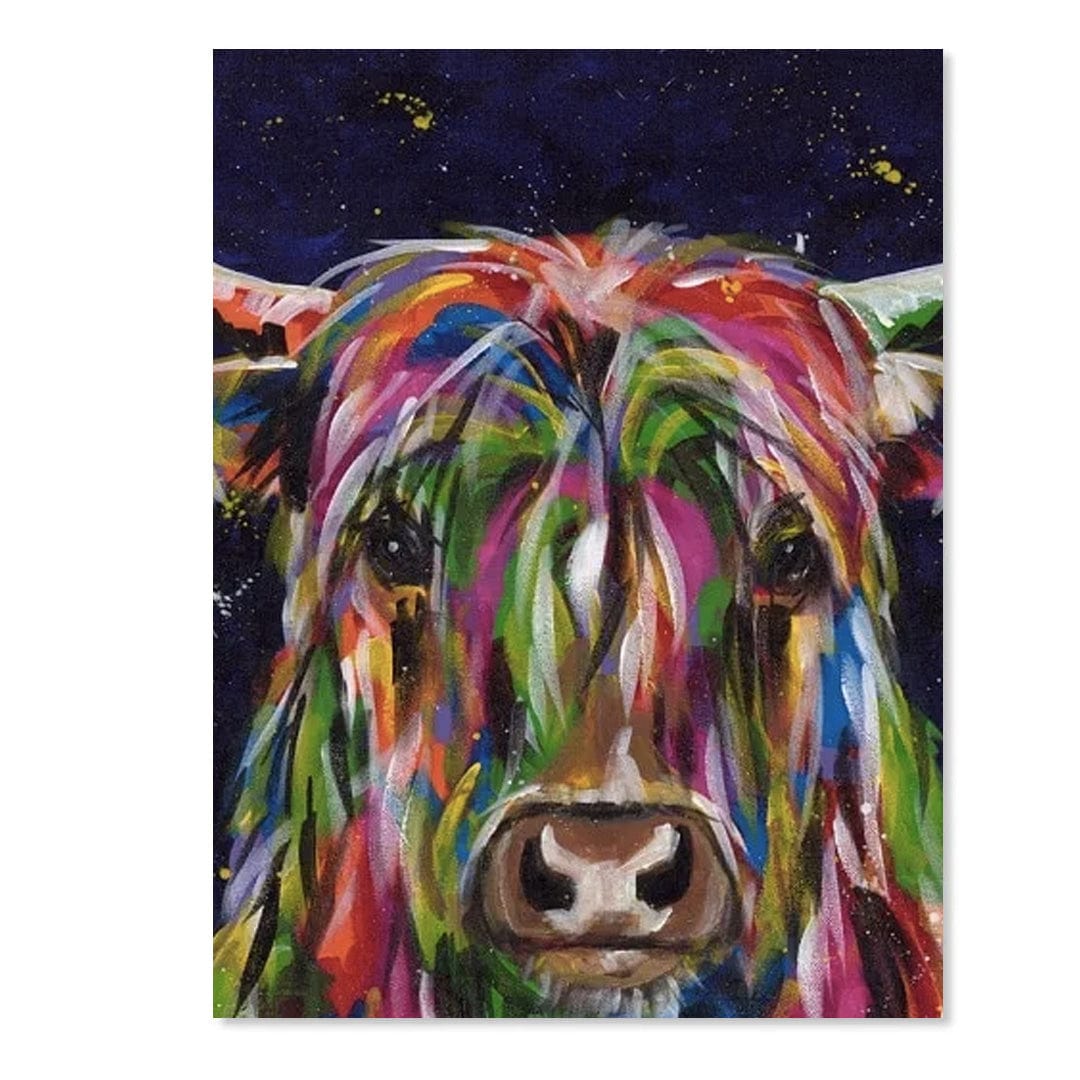 paintingnumberart Haughty Highland – Animals Paint By Numbers