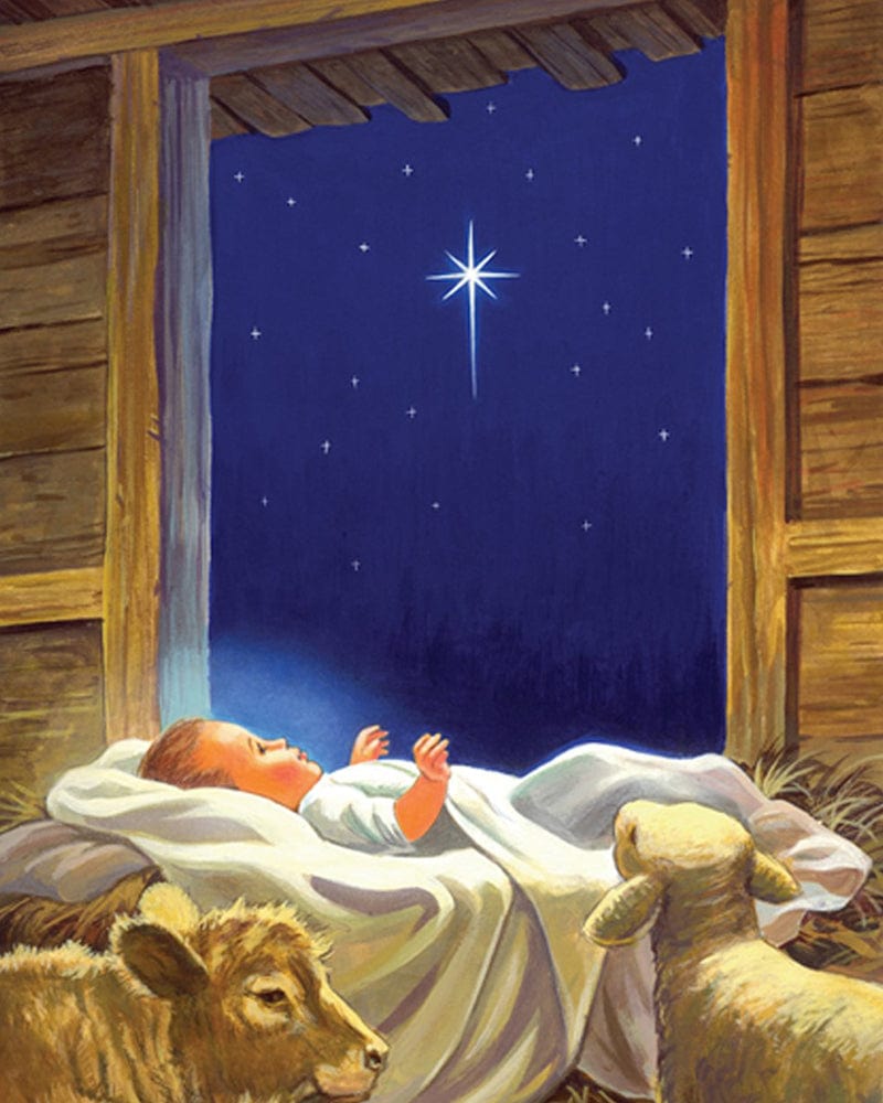 paintingnumberart Home Garden Baby Jesus-Paint by Numbers Kit