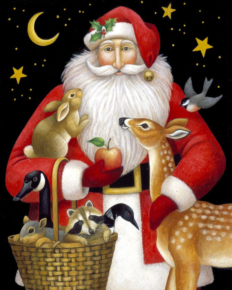 paintingnumberart Home Garden Santa’s Friends-Paint by Numbers Kit