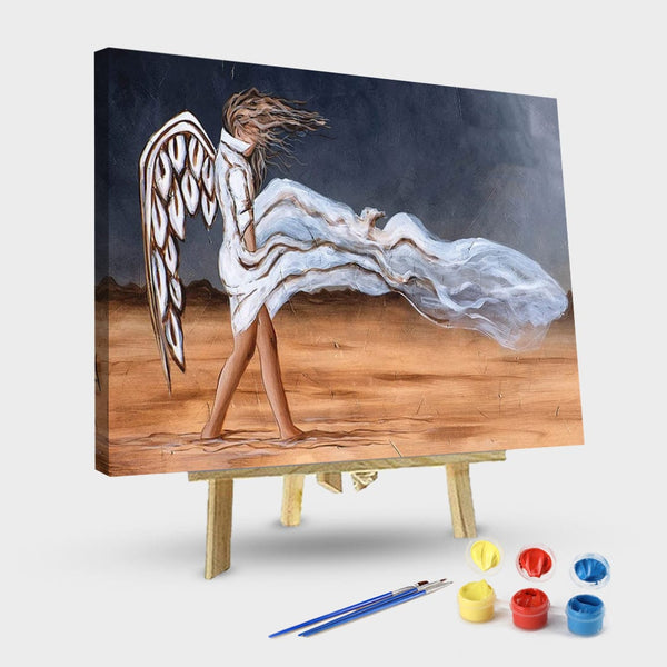 paintingnumberart Keep Walking Through The Storm-Paint by Numbers Kit