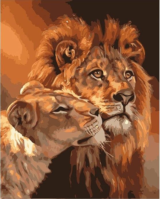 paintingnumberart Lion King – Animals Paint By Number