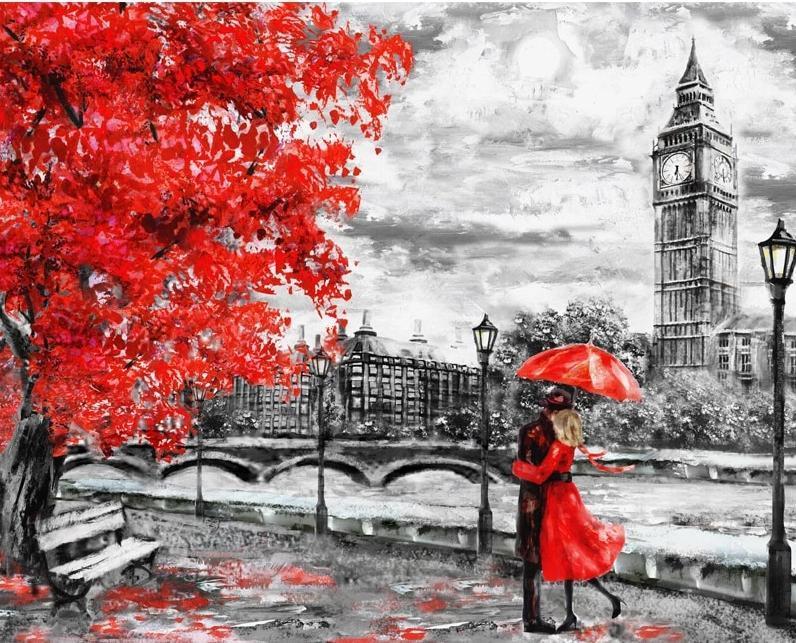 paintingnumberart Love in London – Paint By Numbers