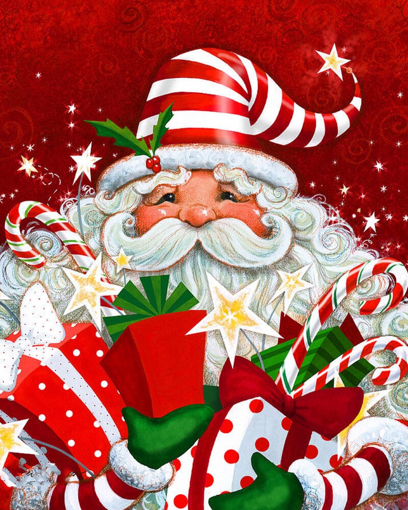paintingnumberart Magical Santa-Paint by Numbers Kit