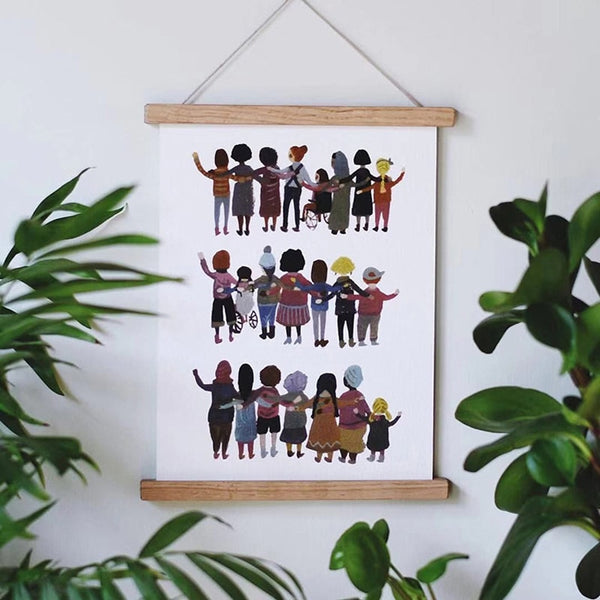 paintingnumberart Magnetic Poster Frame