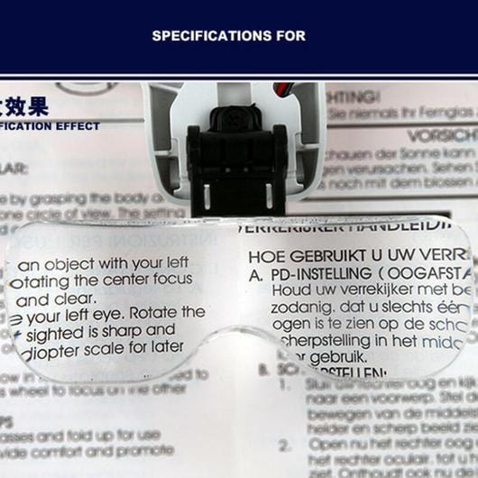 paintingnumberart Magnifier Glasses LED Lighted Headband Magnifier Lamp