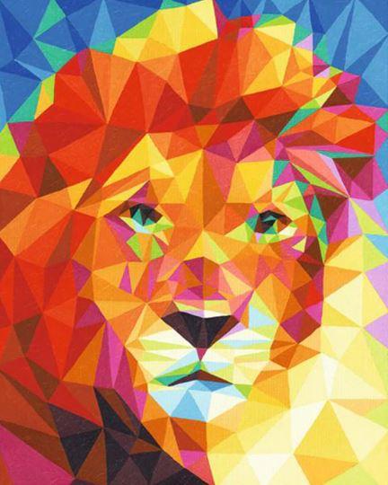 paintingnumberart Mandala Lion – Animals Paint By Number