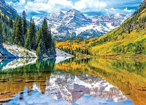 paintingnumberart Maroon Peak – Landscape Paint By Number