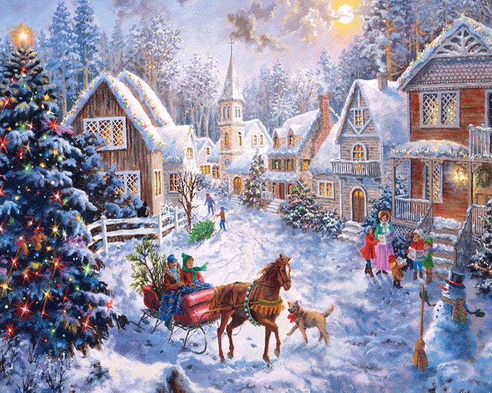 paintingnumberart Merry Christmas–Paint by number kit