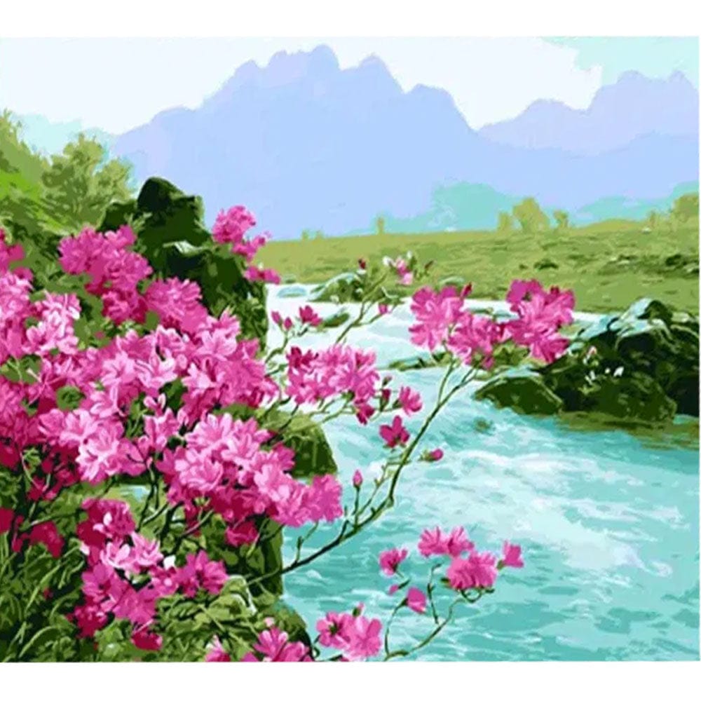 paintingnumberart Paint by Number Kit – Floret by the river