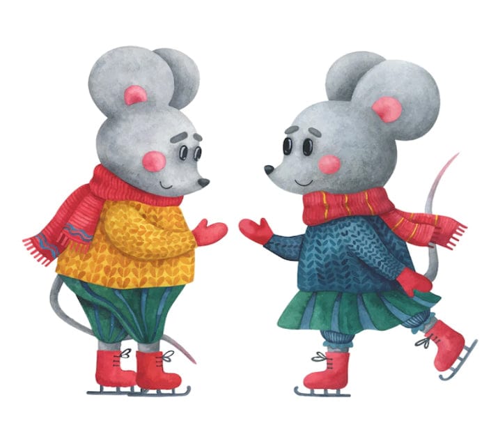 paintingnumberart Paint By Number —Two mickey mice