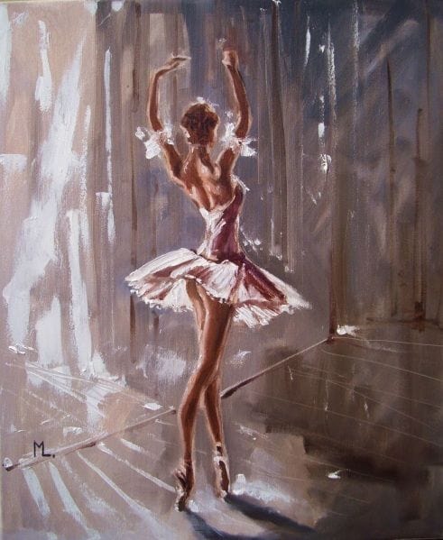 paintingnumberart Paint By Numbers Kit-Ballet Girl