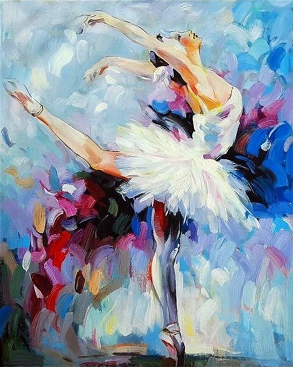 paintingnumberart Paint By Numbers Kit-ballet oil painting