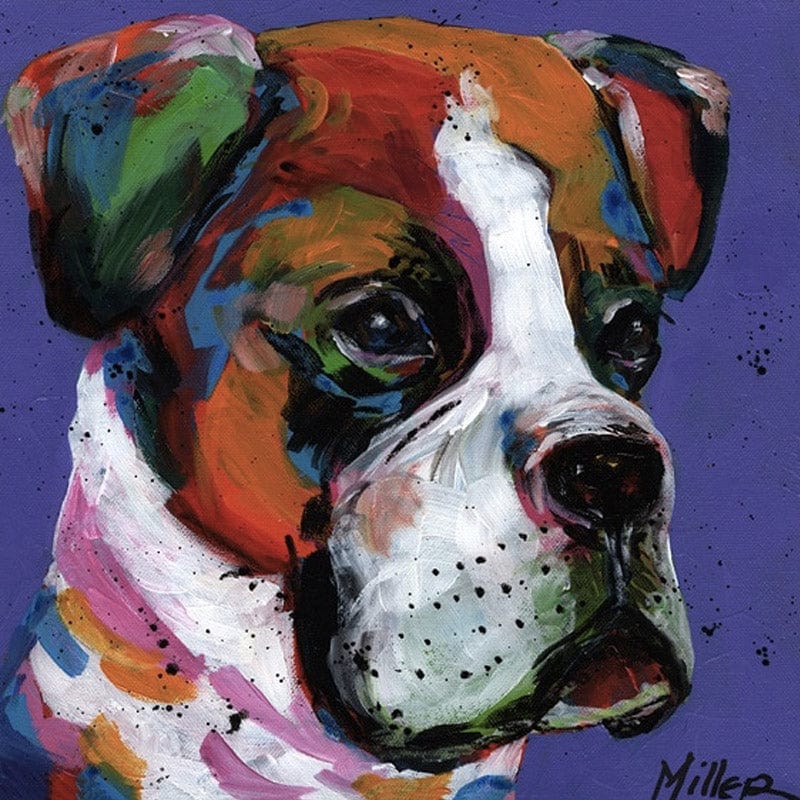 paintingnumberart Paint By Numbers Kit – Bam Bam Boxer Dog