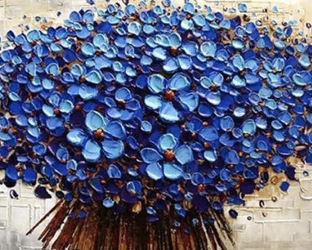 paintingnumberart Paint By Numbers Kit – Blue flower