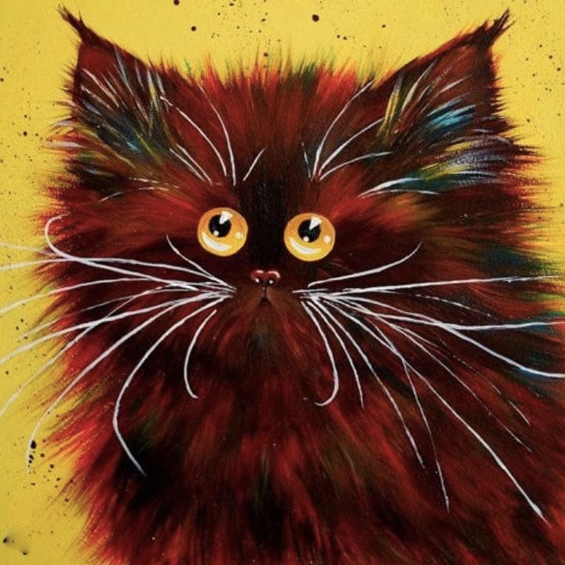 paintingnumberart Paint By Numbers Kit – Brown Cat
