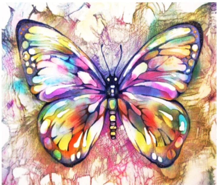 paintingnumberart Paint by Numbers Kit- Butterfly