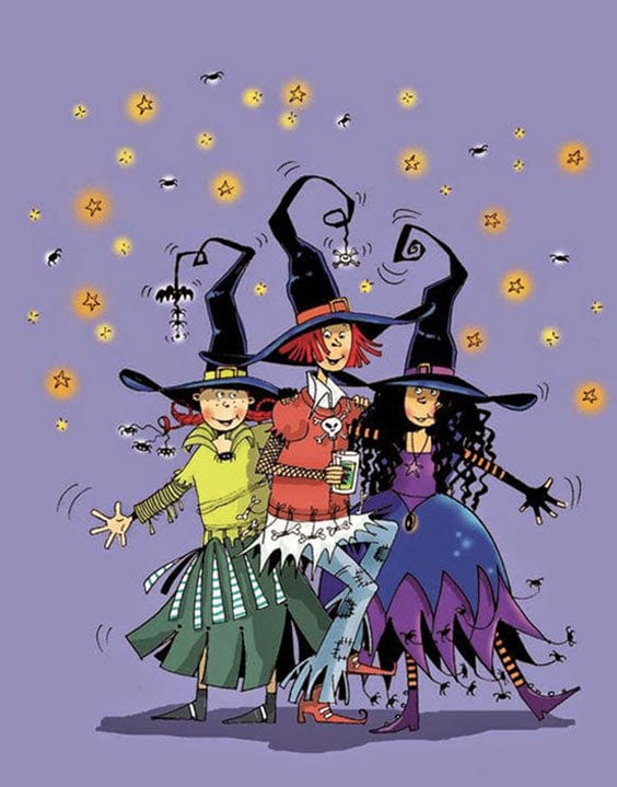 paintingnumberart Paint By Numbers Kit – Cheerful Little-Witch