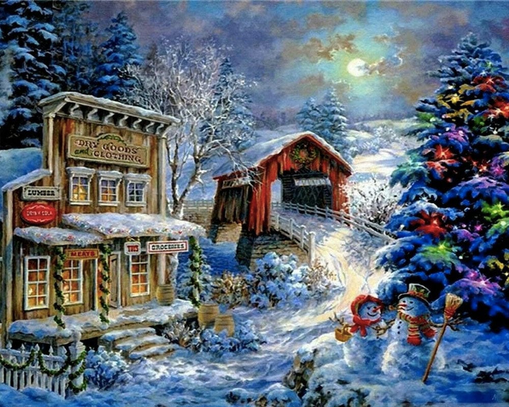paintingnumberart Paint By Numbers Kit – Christmas