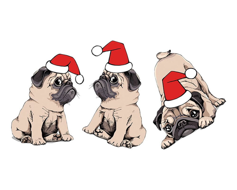 paintingnumberart Paint by Numbers Kit-Christmas Dog