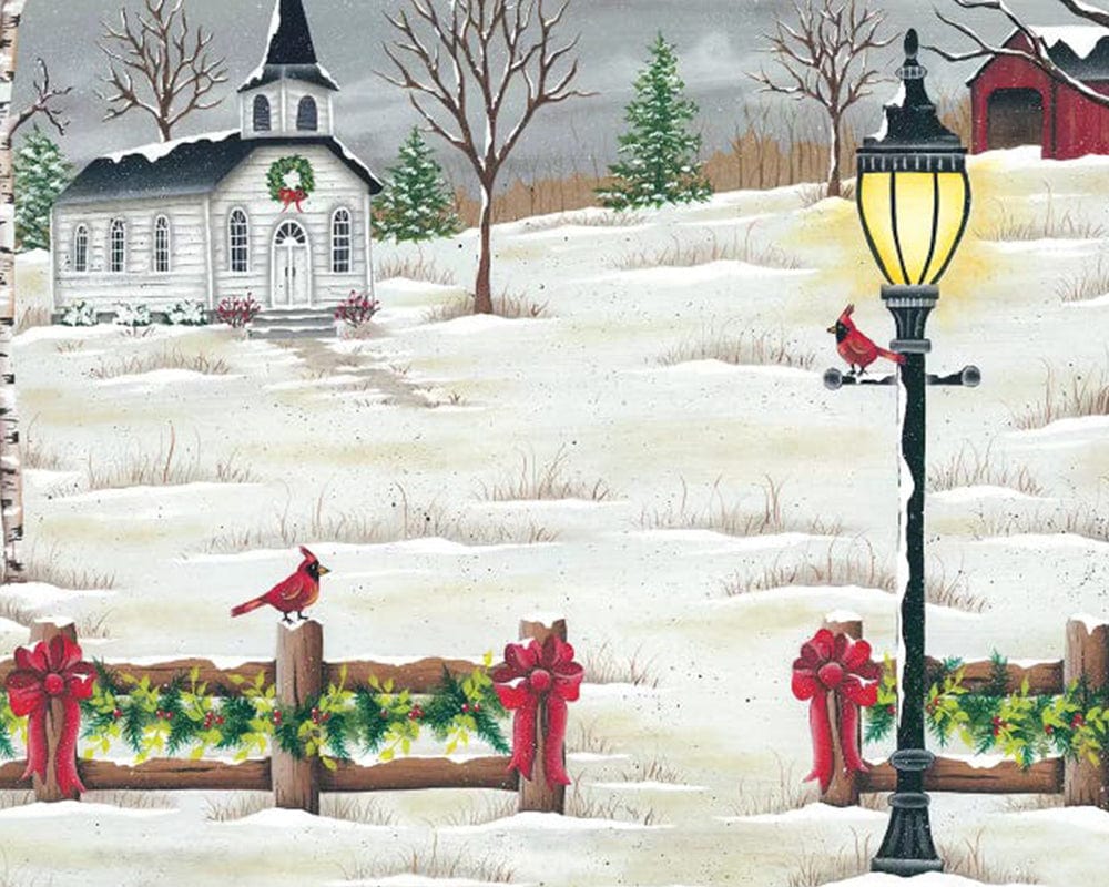 paintingnumberart Paint by Numbers Kit-Christmas Lamppost