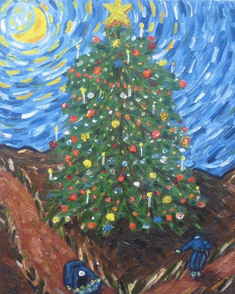 paintingnumberart Paint By Numbers Kit – Christmas Tree 3