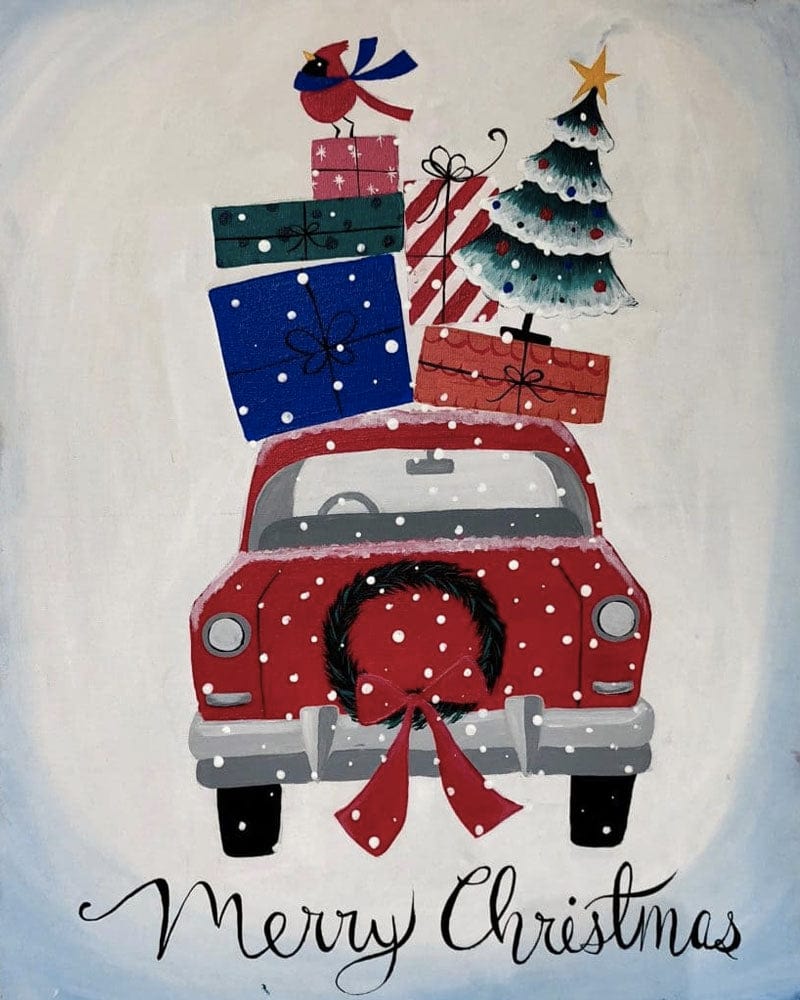 paintingnumberart Paint By Numbers Kit – Christmas Truck