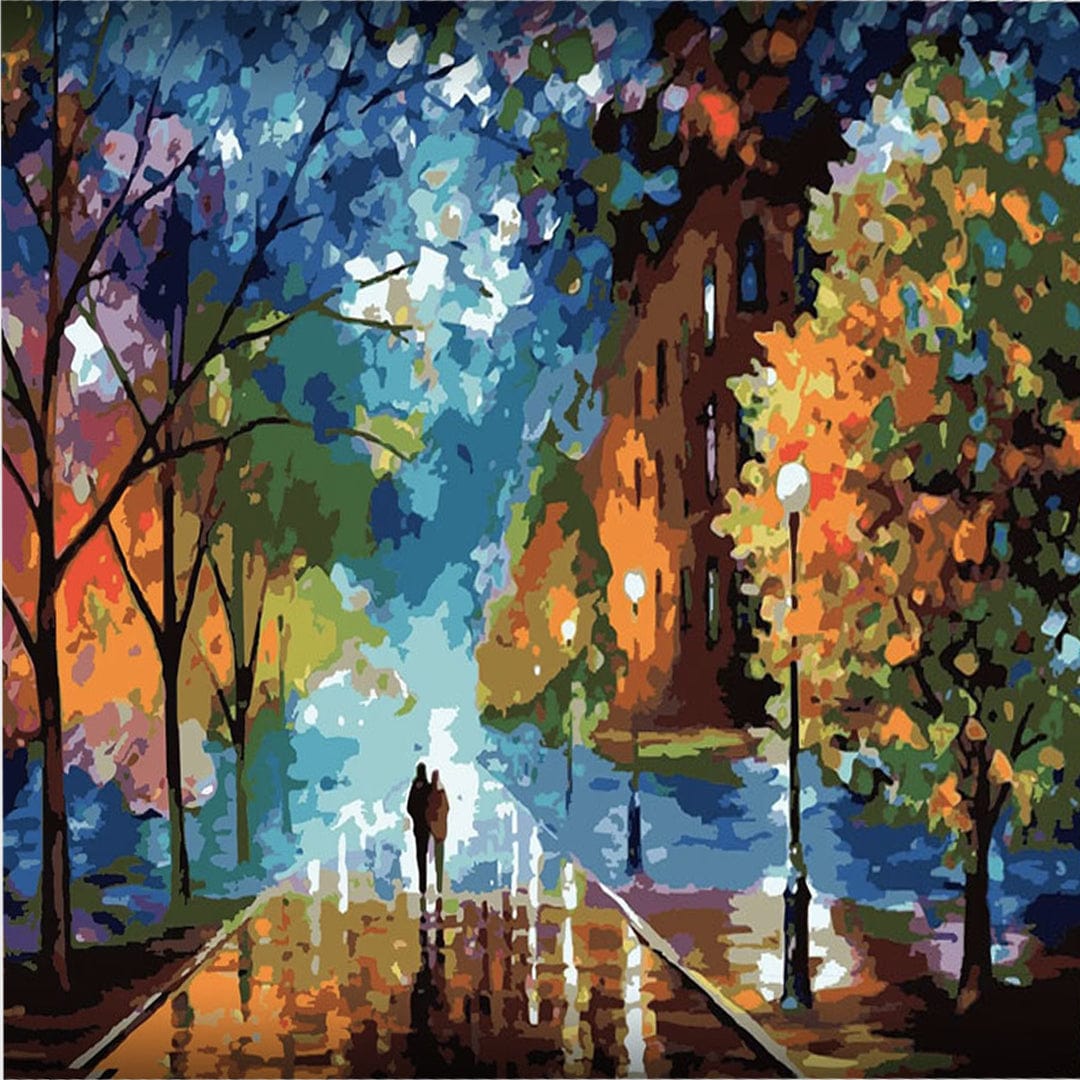 paintingnumberart Paint by Numbers Kit – Colorful Life