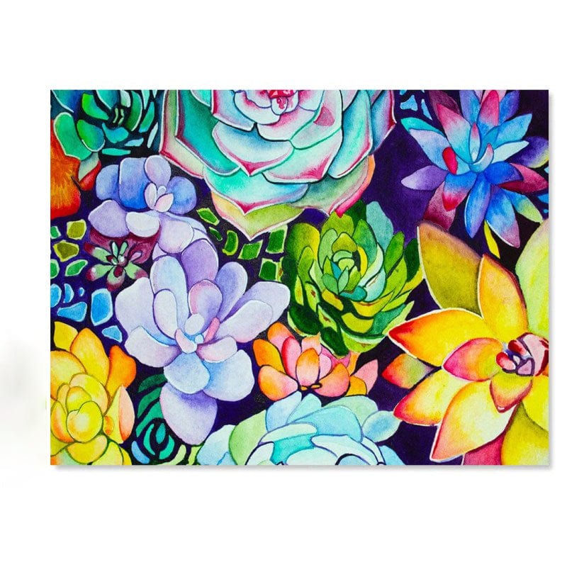 paintingnumberart Paint By Numbers Kit – Colorful Succulent Plant
