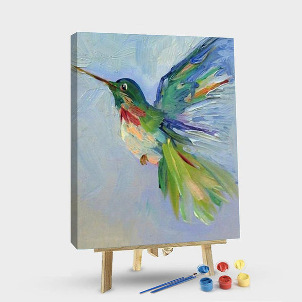 paintingnumberart Paint by Numbers Kit – Dancing Hummingbird