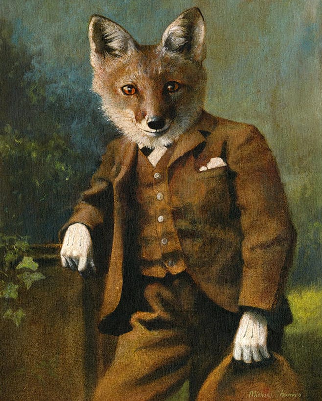paintingnumberart Paint By Numbers Kit-Gentleman werewolf