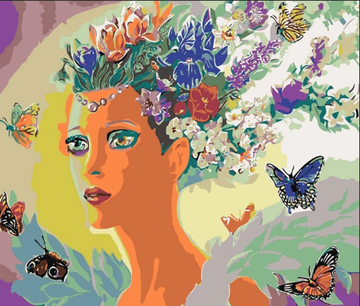 paintingnumberart Paint by Numbers Kit-  Goddess