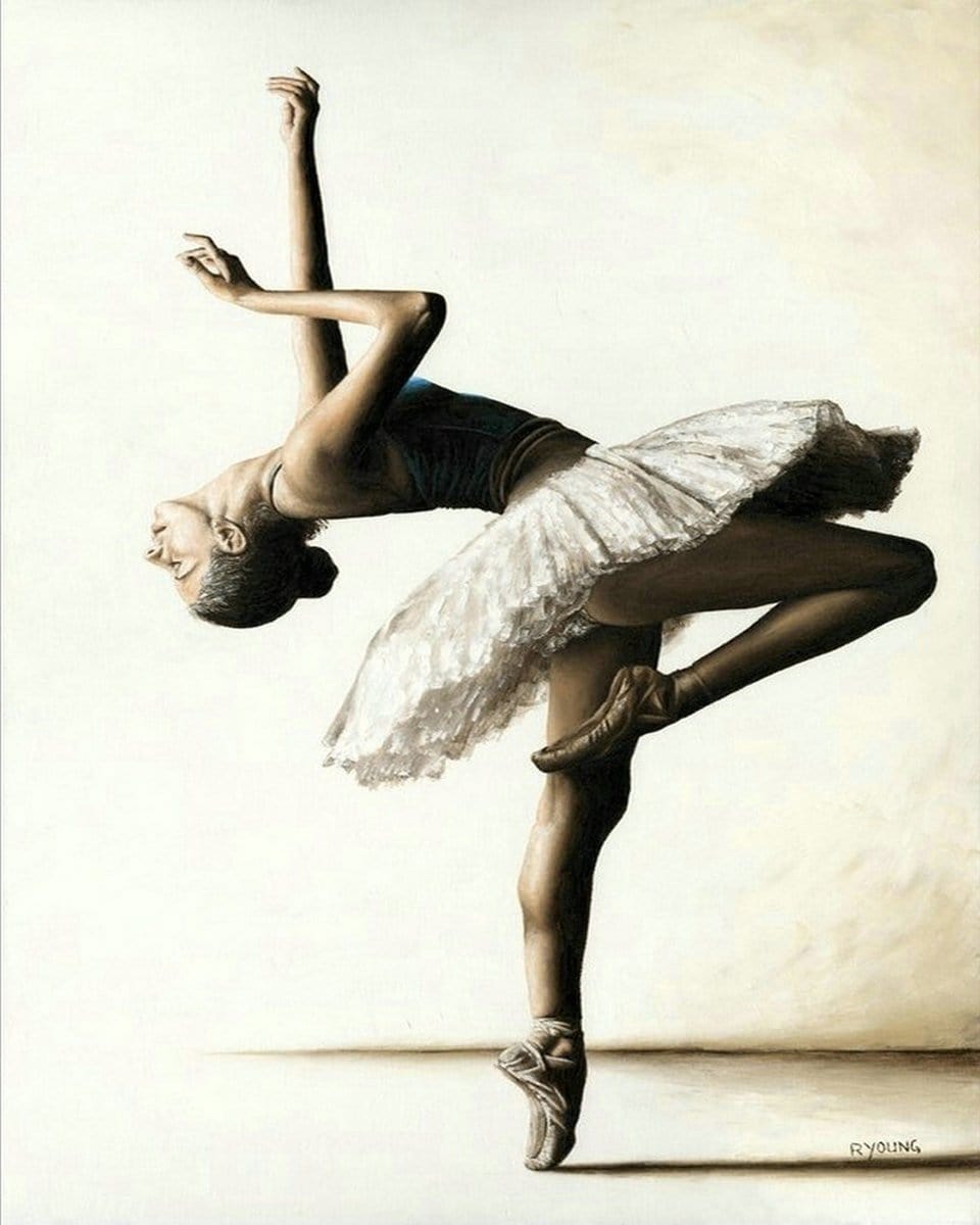 paintingnumberart Paint By Numbers Kit-graceful ballet dancer