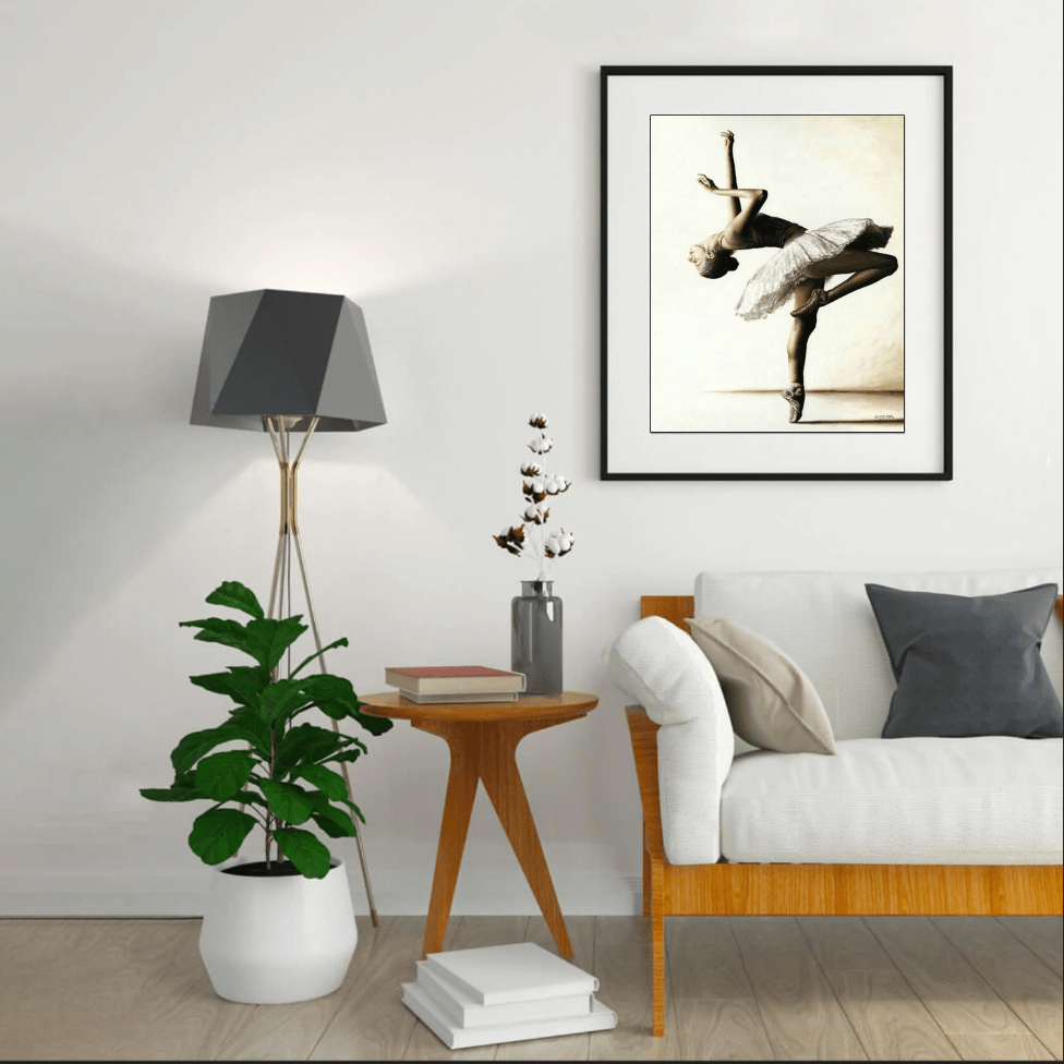 paintingnumberart Paint By Numbers Kit-graceful ballet dancer