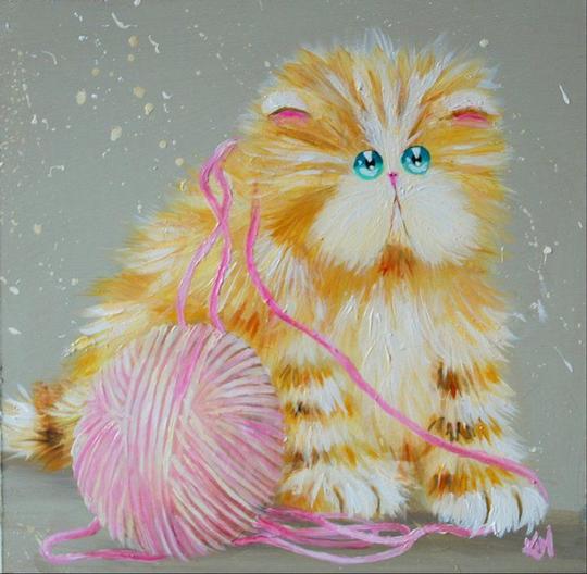 paintingnumberart Paint By Numbers Kit-Group of Lovely Cats