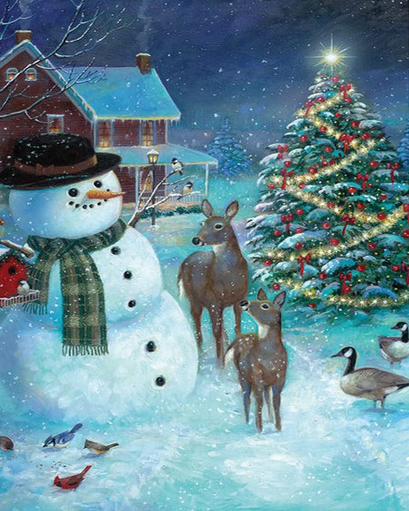 paintingnumberart Paint By Numbers Kit-Guardian – Frosty and Friends