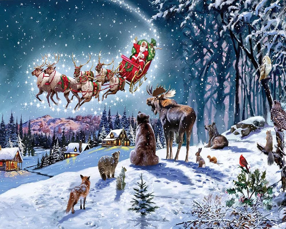 paintingnumberart Paint By Numbers Kit-Guardian – Magical Xmas