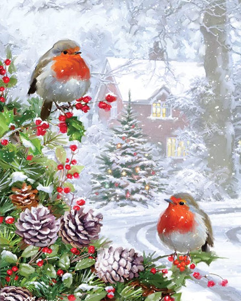 paintingnumberart Paint By Numbers Kit-Guardian – Robin VII