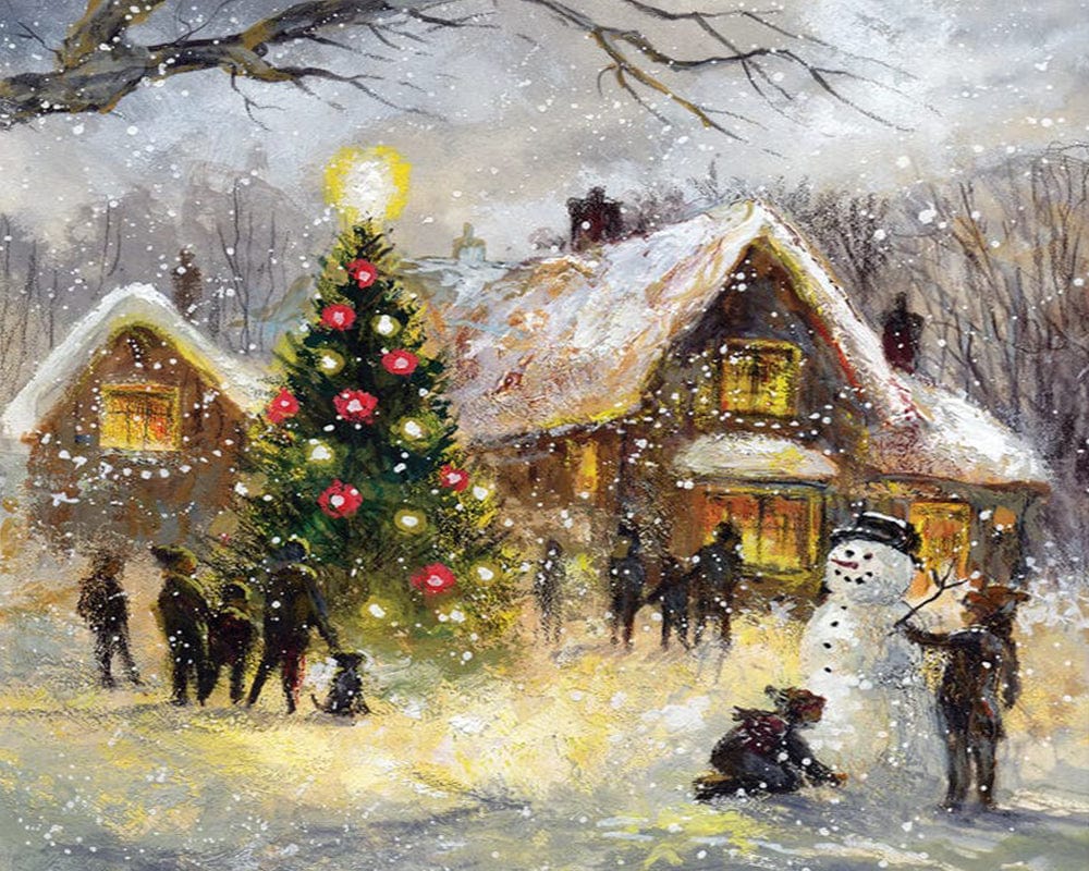 paintingnumberart Paint By Numbers Kit-Guardian – Tree Lighting