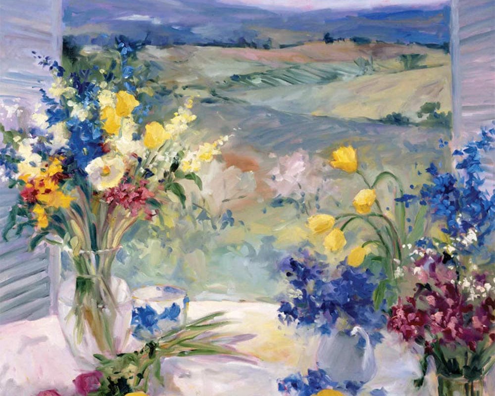 paintingnumberart Paint By Numbers Kit-Guardian – Tuscany Floral