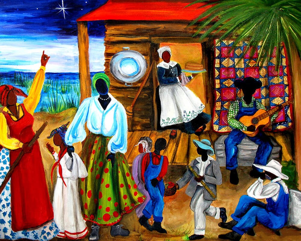 paintingnumberart Paint By Numbers Kit-Gullah Christmas