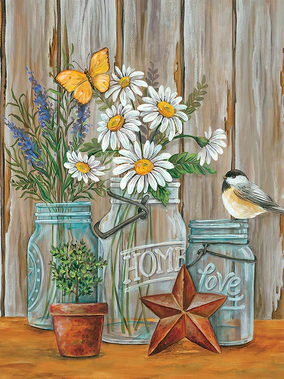 paintingnumberart Paint by Numbers Kit – Home wall decoration