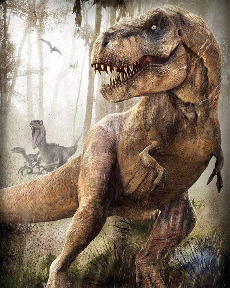 paintingnumberart Paint By Numbers Kit – Huge Dinosaur