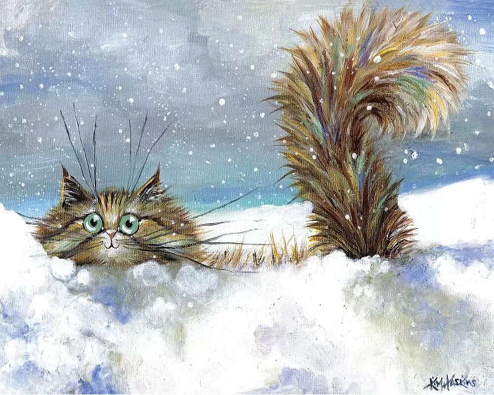 paintingnumberart Paint By Numbers Kit-In A Flurry