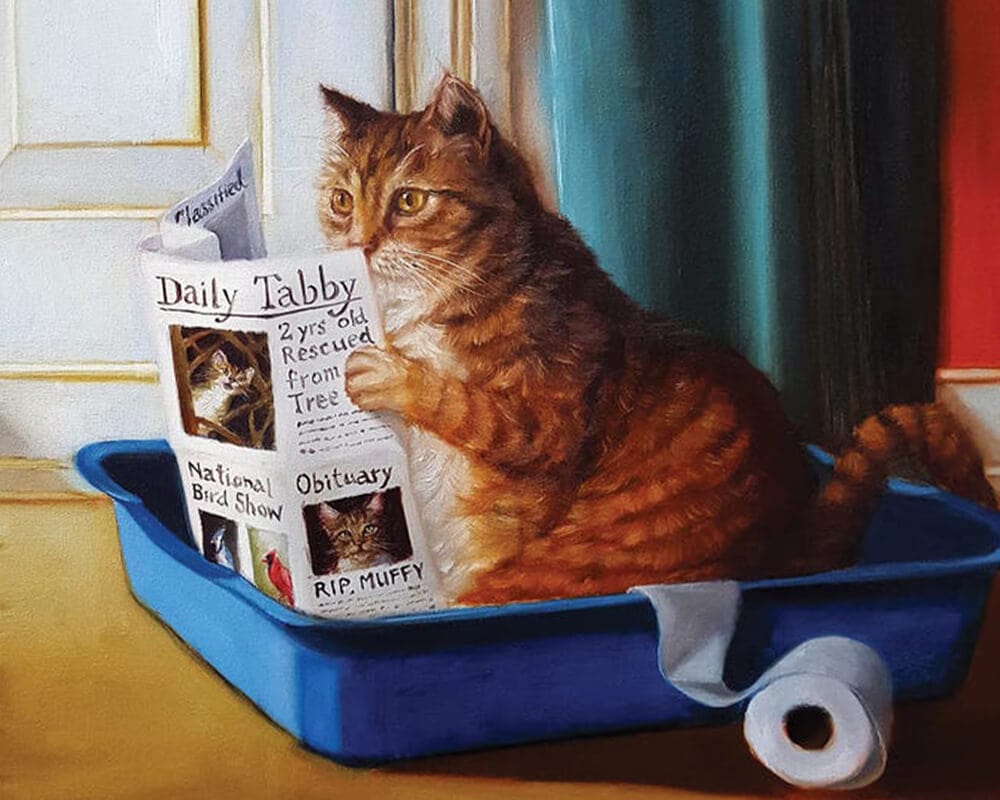 paintingnumberart Paint By Numbers Kit-Kitty Throne