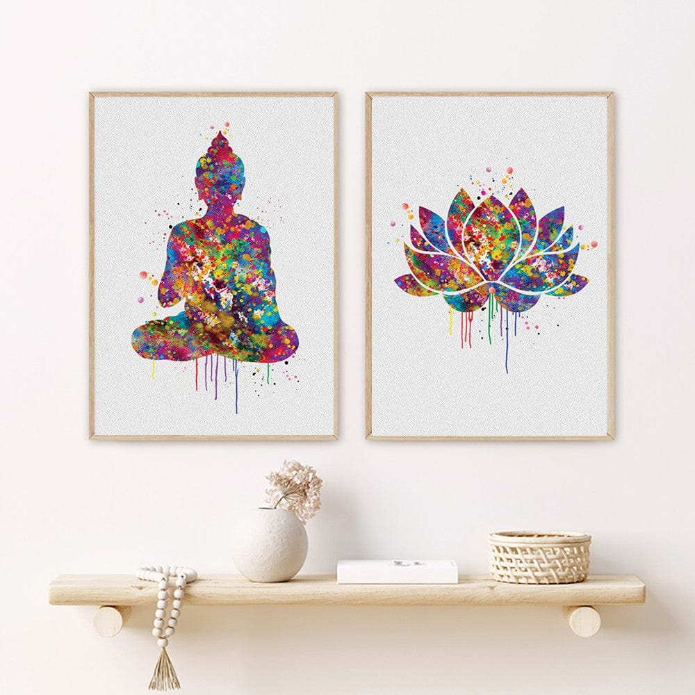 paintingnumberart Paint By Numbers Kit- lotus pedestal