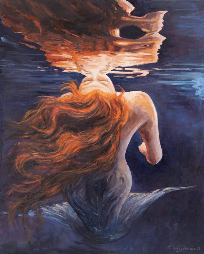 paintingnumberart Paint By Numbers Kit - Mermaid of the Sea