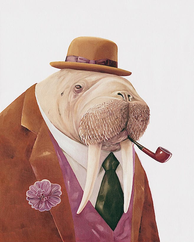 paintingnumberart Paint By Numbers Kit-Mr. Walrus