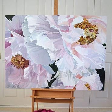 paintingnumberart Paint By Numbers Kit – Pink Petals